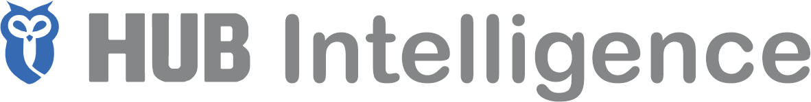 Logo colorida da Hub Intelligence